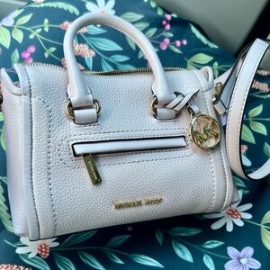 Michael Kors Carine Light Pink Satchel